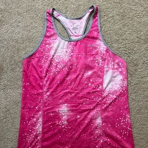 Nike Dri-Fit Women’s Size Large Pink Athletic Tank-top